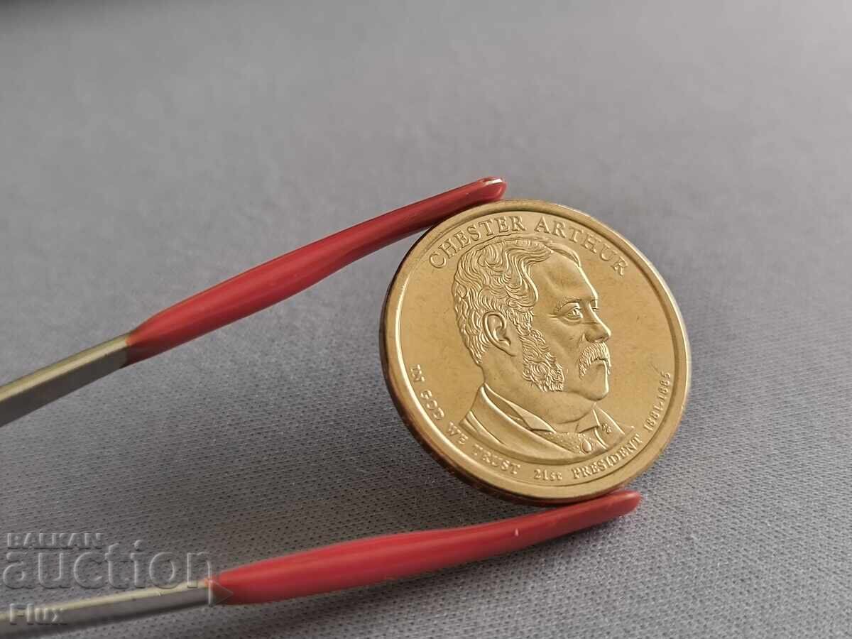 Monedă - SUA - 1 dolar (Chester Arthur) UNC | 2012