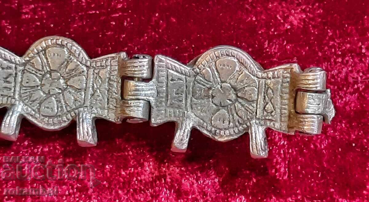 Αναγεννησιακό ασημένιο κόσμημα με επένδυση υδραργύρου - 5