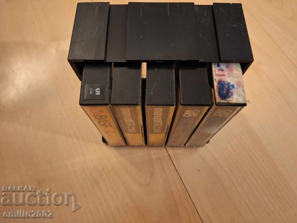 Аудиокасети в поставка 5бр с цена € 3.80 | 7.43 лв.