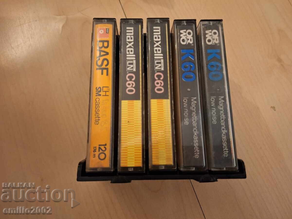 Аудиокасети в поставка 5бр