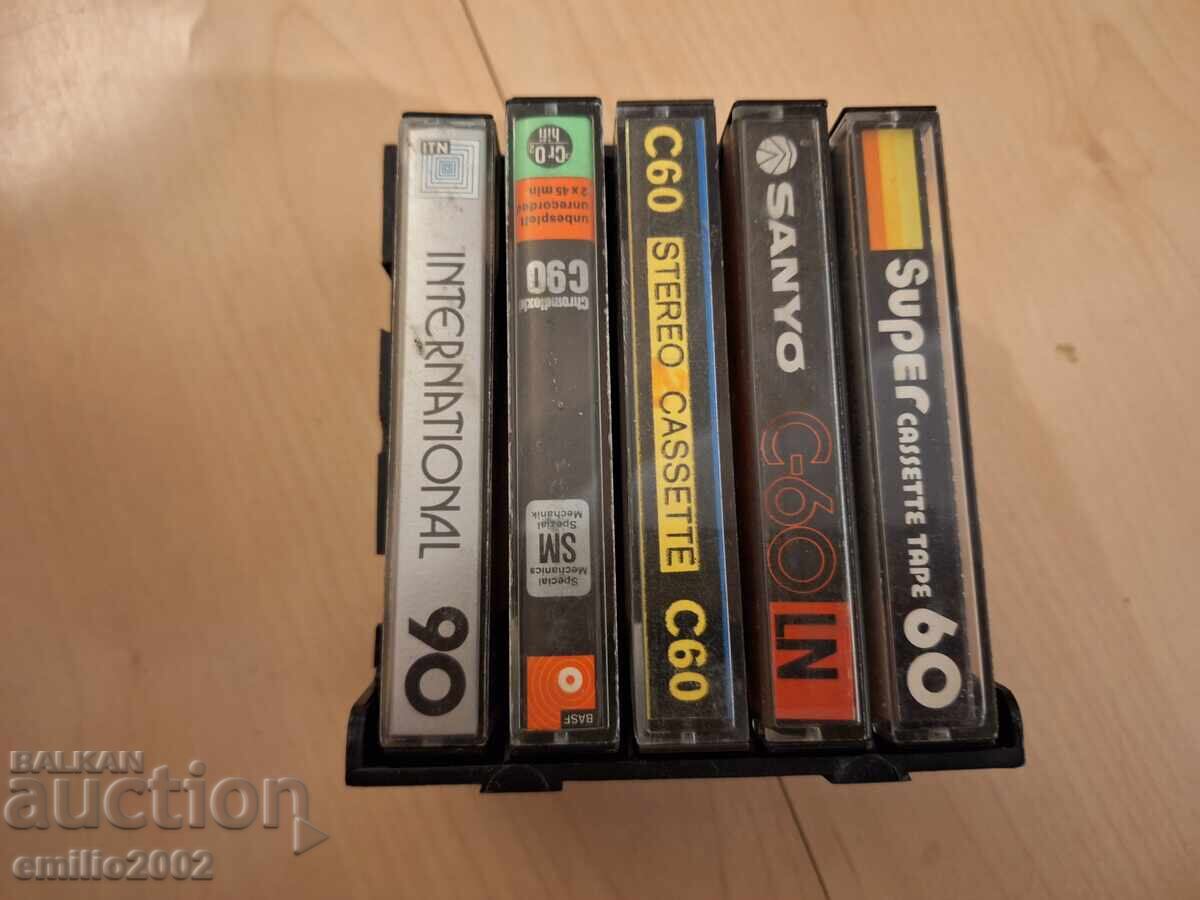 Аудиокасети в поставка 5бр