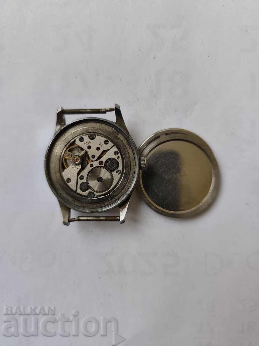 Δημοπρασία 0.01st. Παλιό Ρωσικό ρολόι Vostok 24-δεν λειτουργεί-B.Z.TS