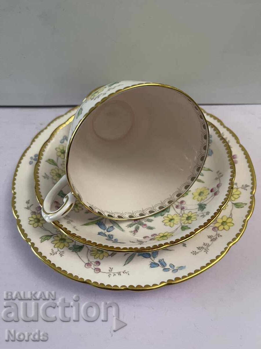 Tuscan English Triple Tea Set - 5