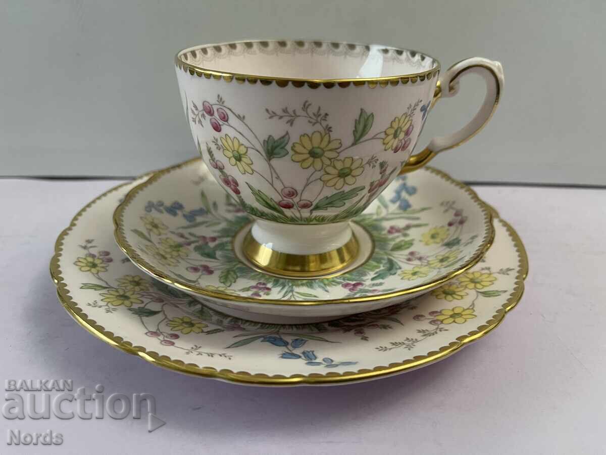 Tuscan English Triple Tea Set