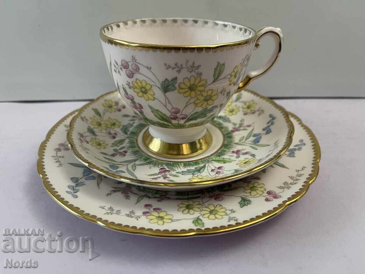 Tuscan English Triple Tea Set