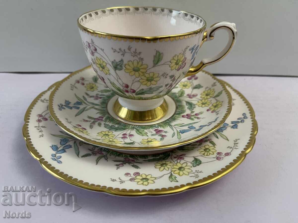 Tuscan English Triple Tea Set