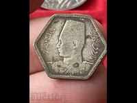 Egipt 2 piastri 1944 argint