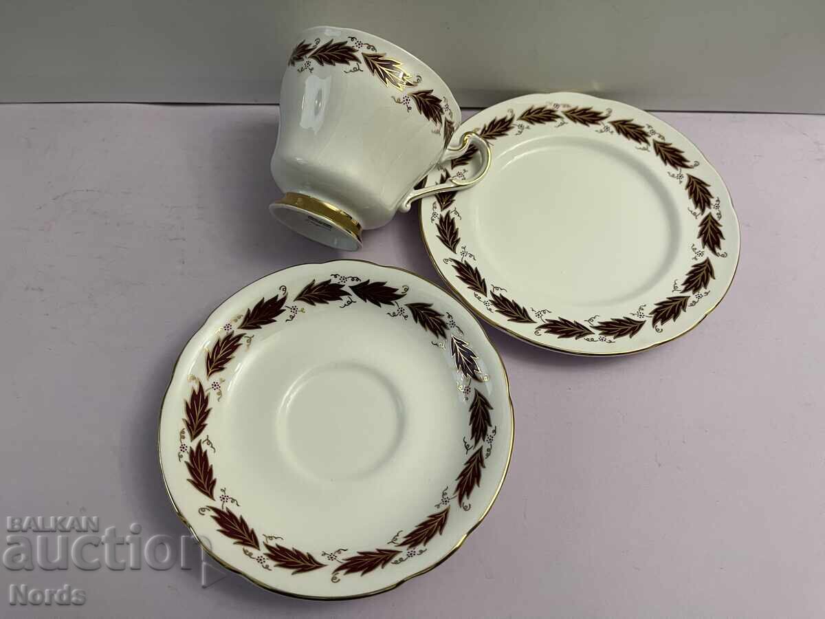 Livrarea Set de ceai triplu Paragon englezesc Livrarea Set de ceai triplu Paragon englezesc