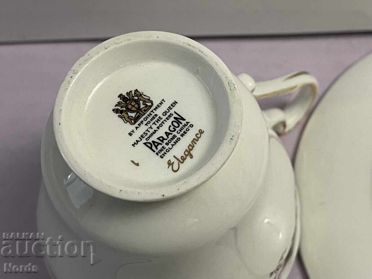 Set de ceai triplu Paragon englezesc - 6 Set de ceai triplu Paragon englezesc - 6