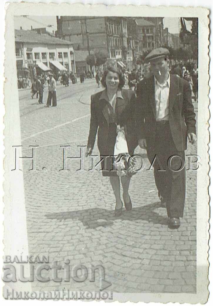 1947 ΜΙΚΡΗ ΠΑΛΙΑ ΦΩΤΟΓΡΑΦΙΑ ΒΟΛΤΑ ΣΤΗ ΣΟΦΙΑ Ε781