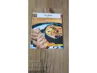 Book, recipes, dishes