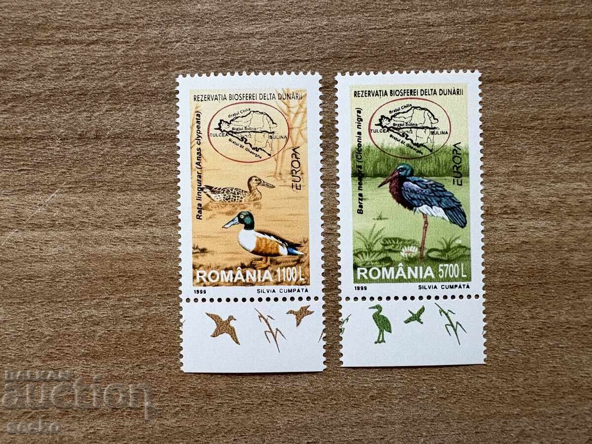 România - Rezervații naturale și parcuri naturale...(1999) MNH