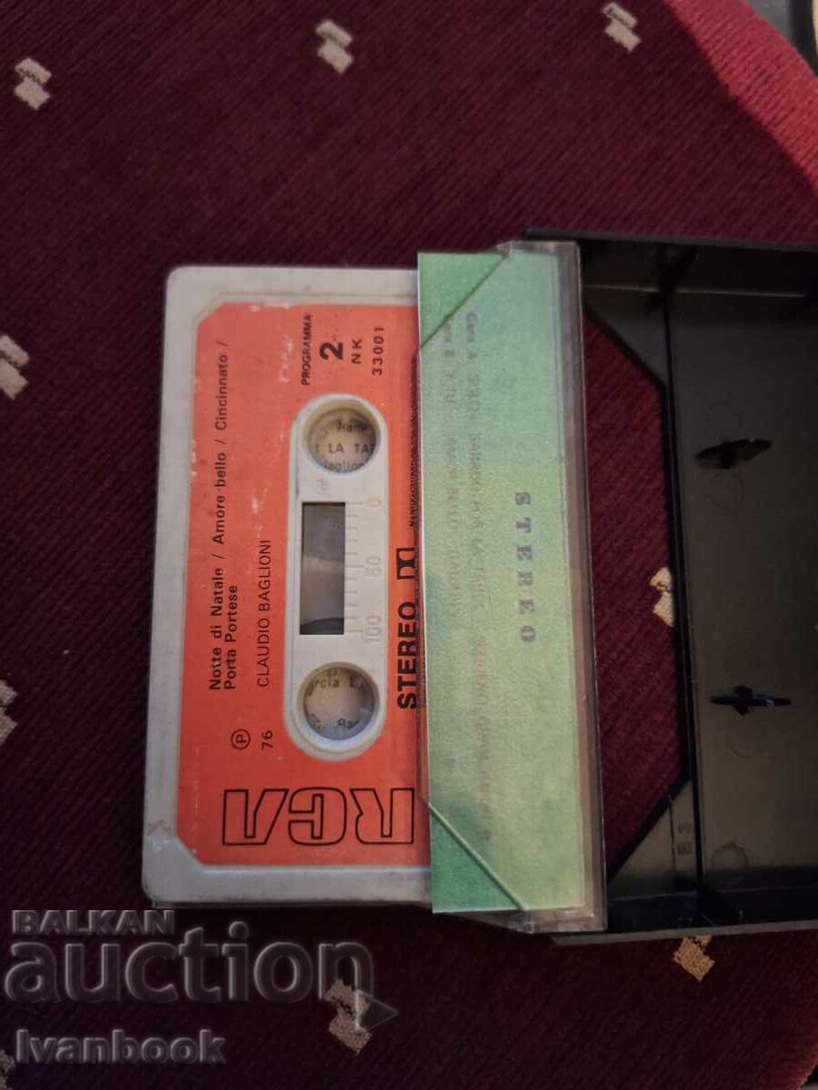 Δημοπρασία Κασέτα ήχου - Claudio Baglioni