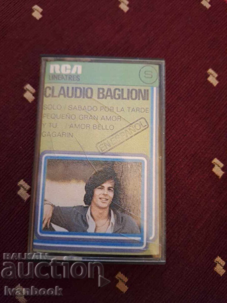 Κασέτα ήχου - Claudio Baglioni