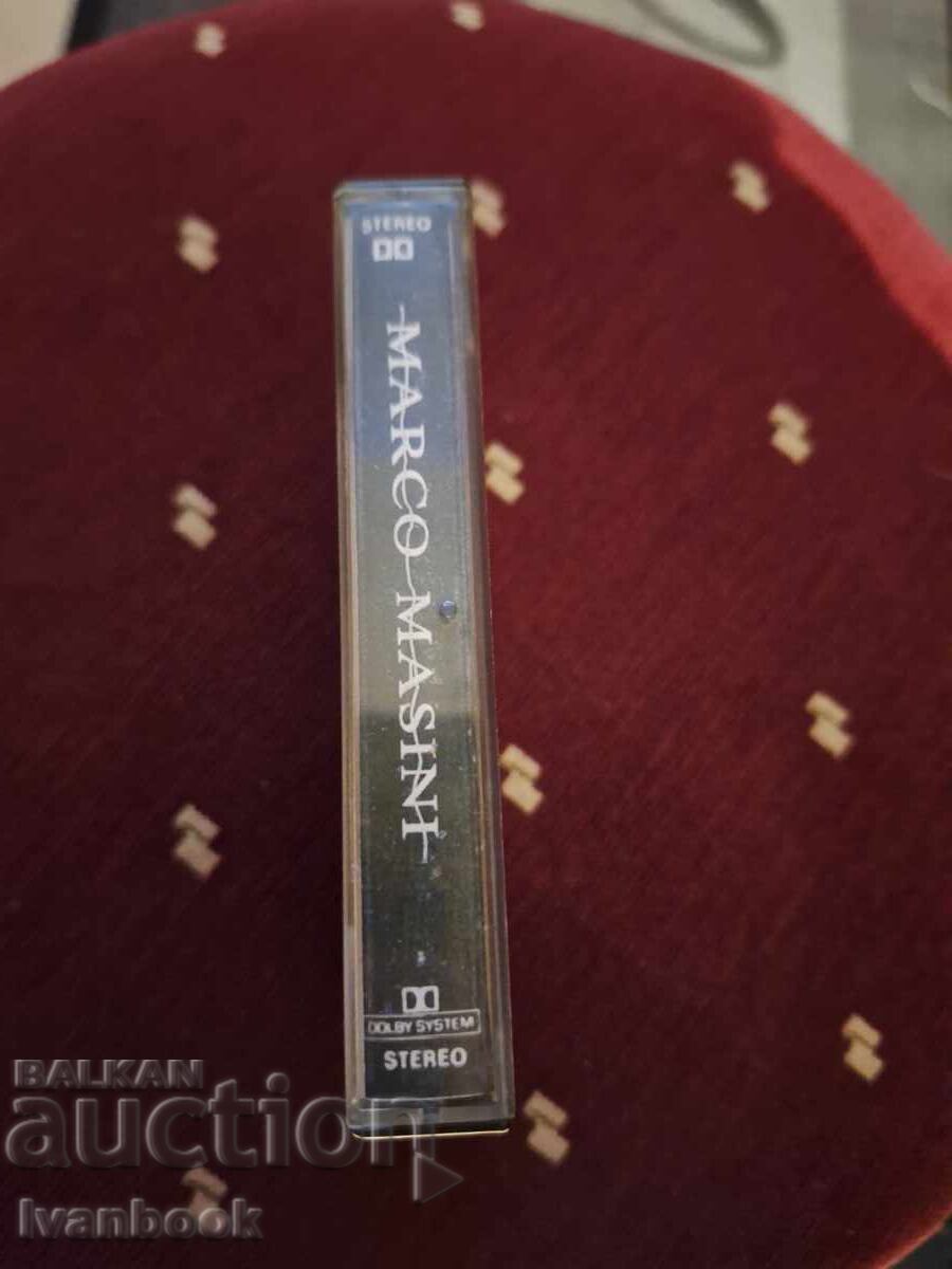 Audio cassette - Marco Masini with price € 0.99 | 1.94 BGN Audio cassette - Marco Masini with price € 0.99 | 1.94 BGN