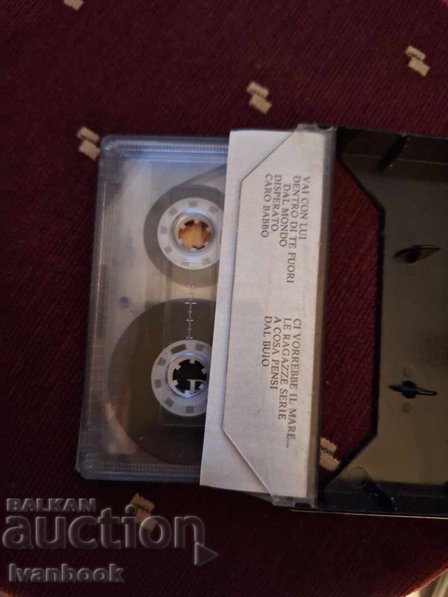 Auction Audio cassette - Marco Masini Auction Audio cassette - Marco Masini