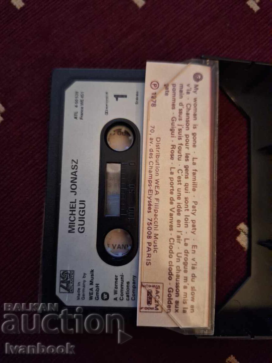 Licitație Caseta audio - Michel Jonasz