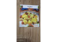 Book, recipes, dishes