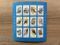 Румъния - Птици (1965) MNH