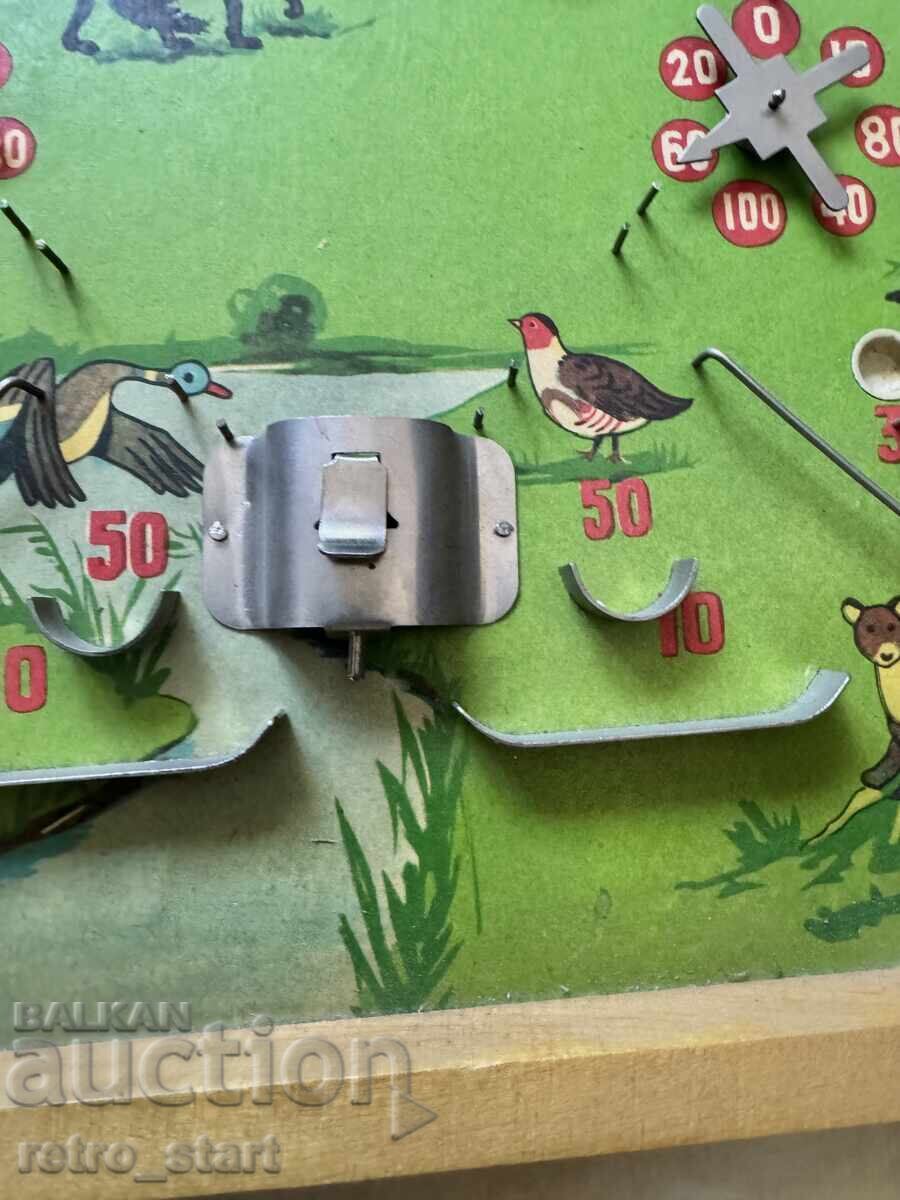 Παράδοση Vintage επιτραπέζιο φλίπερ, κατασκευασμένο στη Λευκορωσική ΣΣΔ