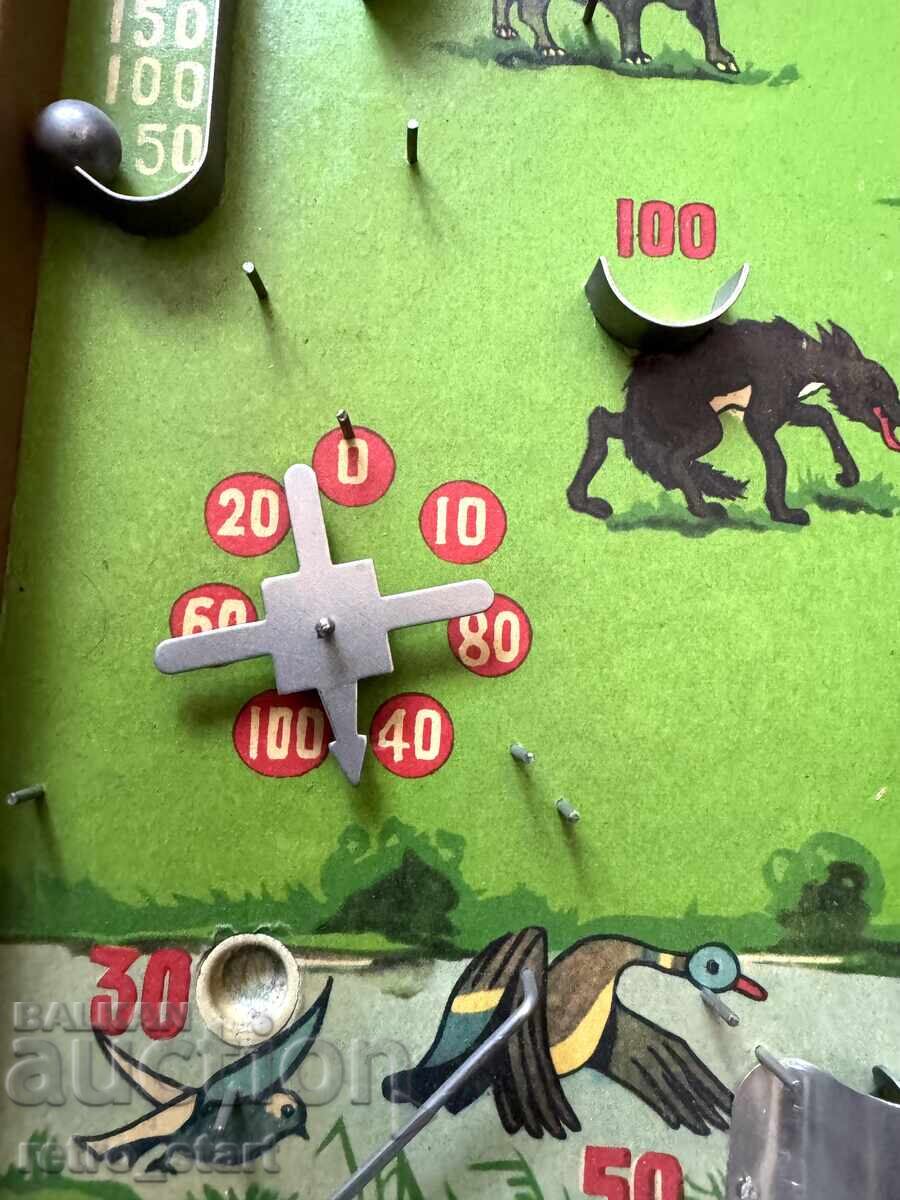 Vintage επιτραπέζιο φλίπερ, κατασκευασμένο στη Λευκορωσική ΣΣΔ - 5