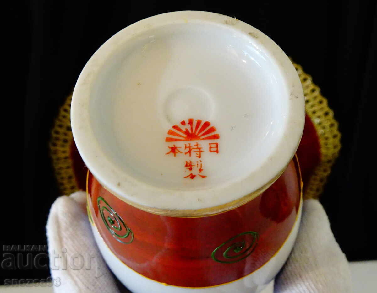 Vază Satsuma, porțelan os japonez, aur - 7