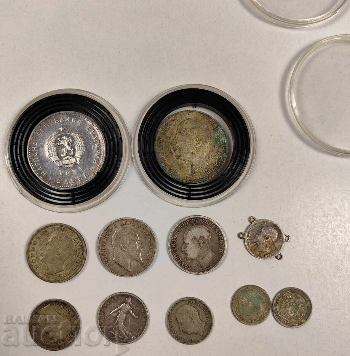 LOT DE MONEDE DE ARGINT MONEDA DE ARGINT ARGINT - 5 LOT DE MONEDE DE ARGINT MONEDA DE ARGINT ARGINT - 5