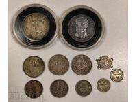 LOT DE MONEDE DE ARGINT MONEDA DE ARGINT ARGINT