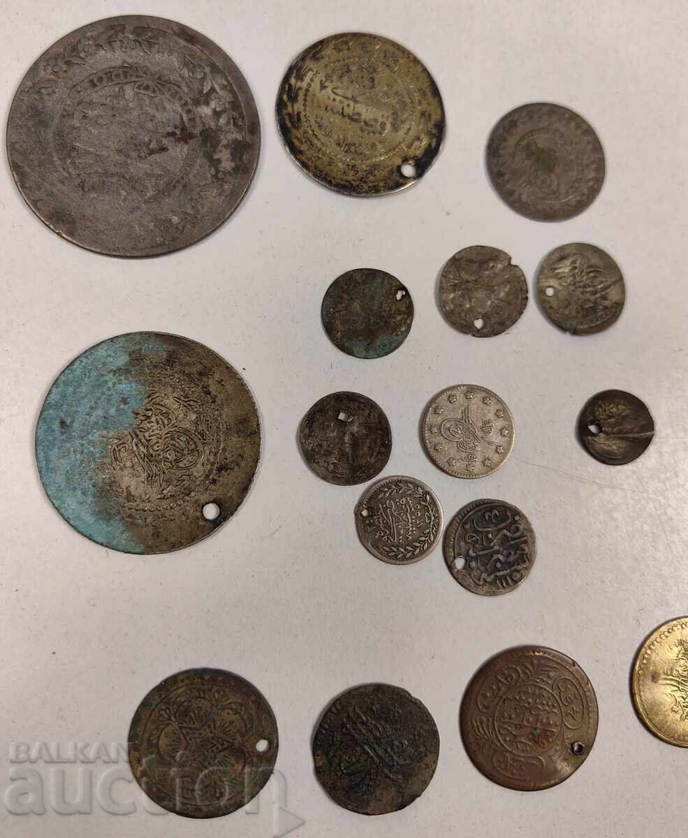 Livrarea LOT ÎN PRINCIPAL MONEDE OTOMANE DE ARGINT MONEDĂ DE ARGINT ARGINT Livrarea LOT ÎN PRINCIPAL MONEDE OTOMANE DE ARGINT MONEDĂ DE ARGINT ARGINT