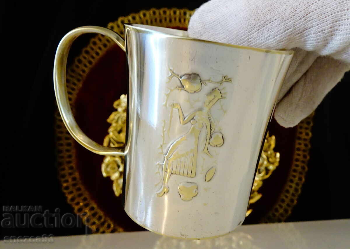 Ασημένιο φλιτζάνι WMF με μοτίβο από την Ωραία Κοιμωμένη - 5 Ασημένιο φλιτζάνι WMF με μοτίβο από την Ωραία Κοιμωμένη - 5