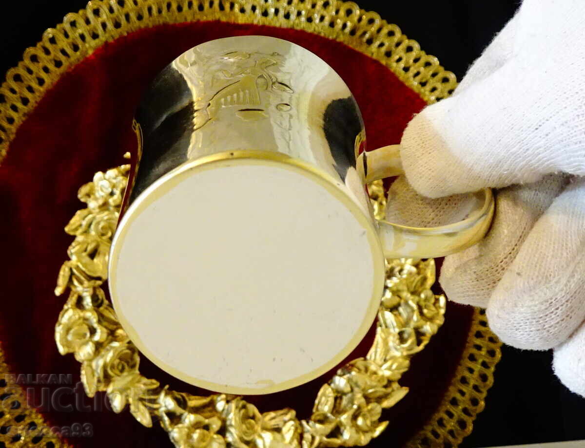 Ασημένιο φλιτζάνι WMF με μοτίβο από την Ωραία Κοιμωμένη - 6 Ασημένιο φλιτζάνι WMF με μοτίβο από την Ωραία Κοιμωμένη - 6