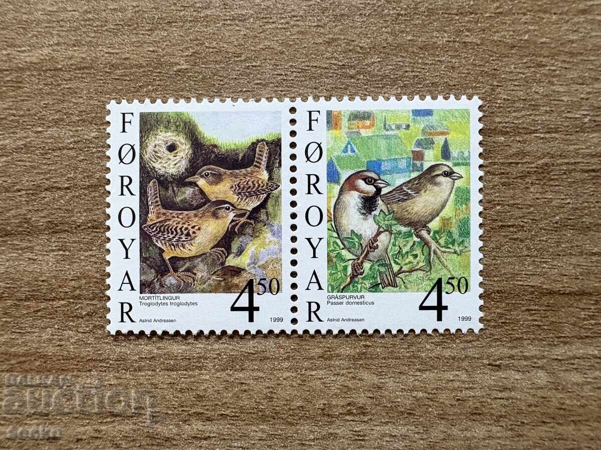 Insulele Feroe - Păsări (1999) MNH Insulele Feroe - Păsări (1999) MNH
