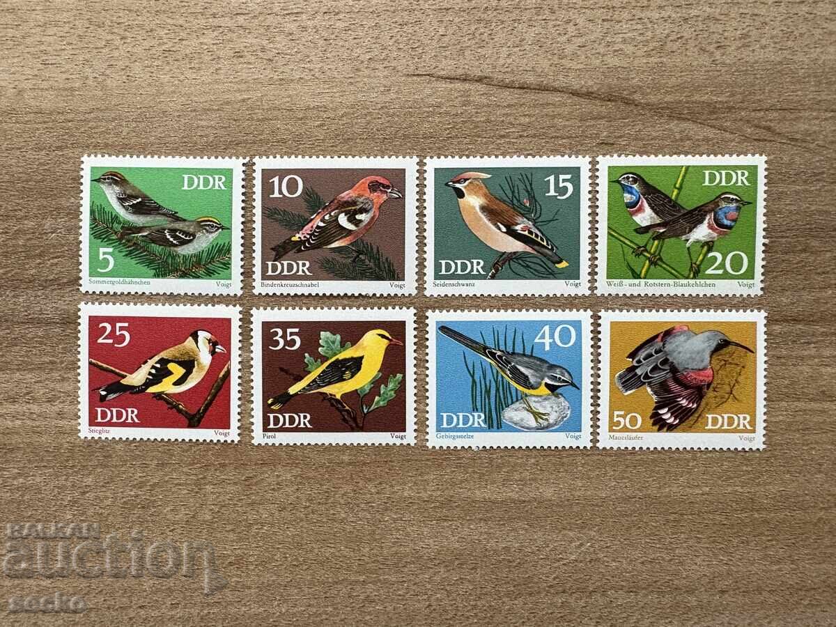 ГДР - Защитени пойни птици (1973) MNH