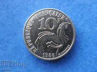 10 франка 1986 г. Франция
