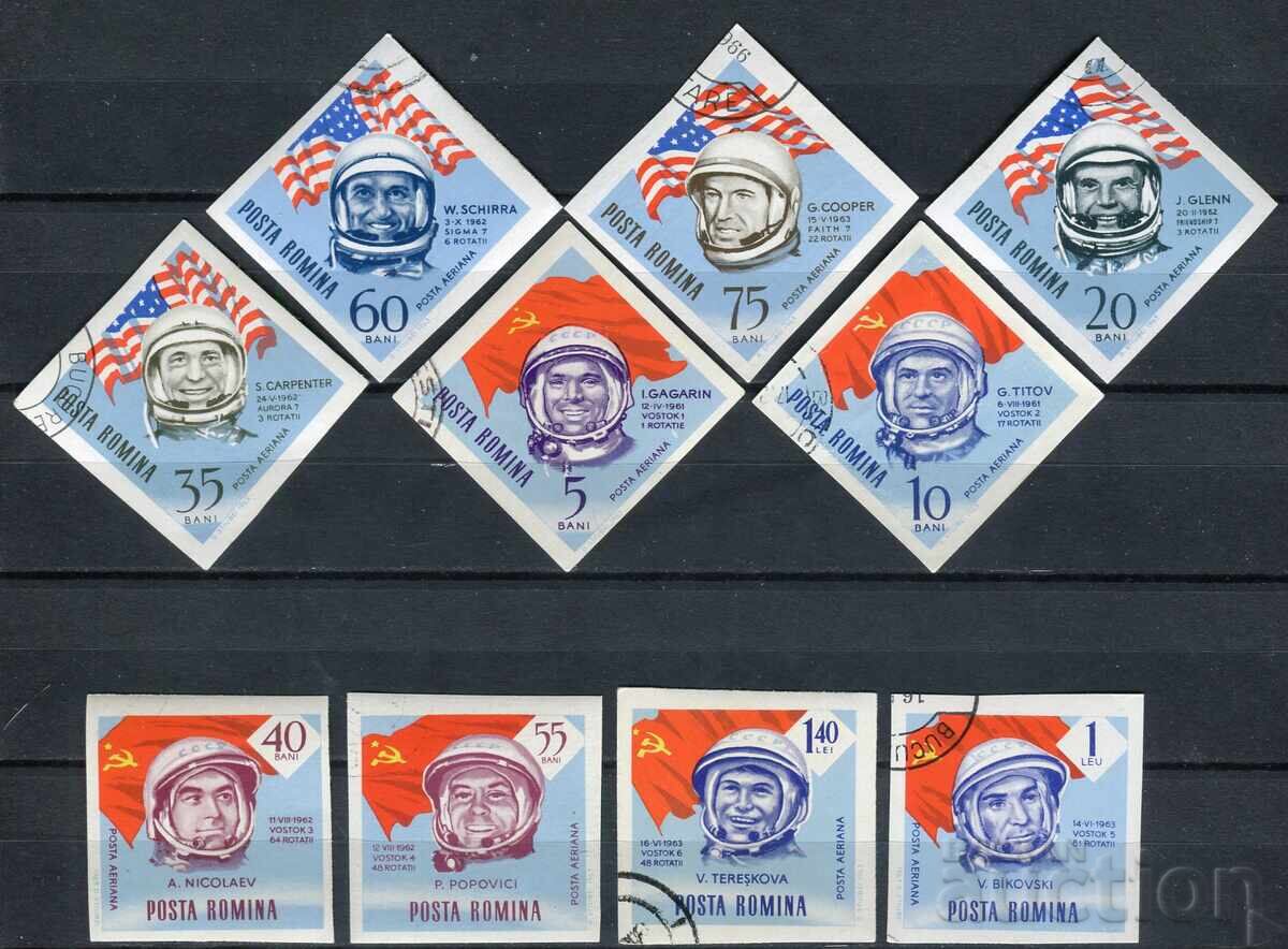 Romania 1964 CTO - Cosmos, Cosmonauts
