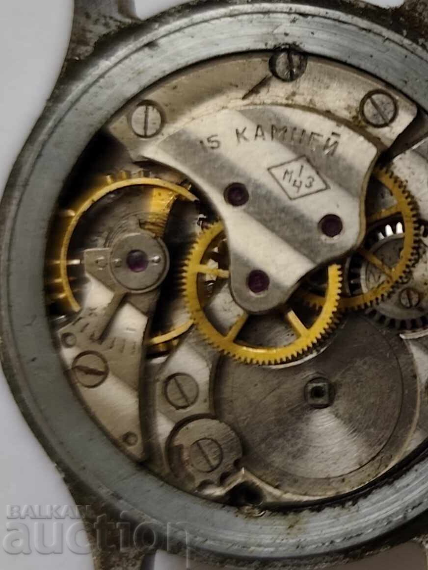 Παράδοση 0.01st. Παλαιό Ρωσικό ρολόι Pobeda 35 - δεν λειτουργεί - Β.Ζ.Χ Παράδοση 0.01st. Παλαιό Ρωσικό ρολόι Pobeda 35 - δεν λειτουργεί - Β.Ζ.Χ