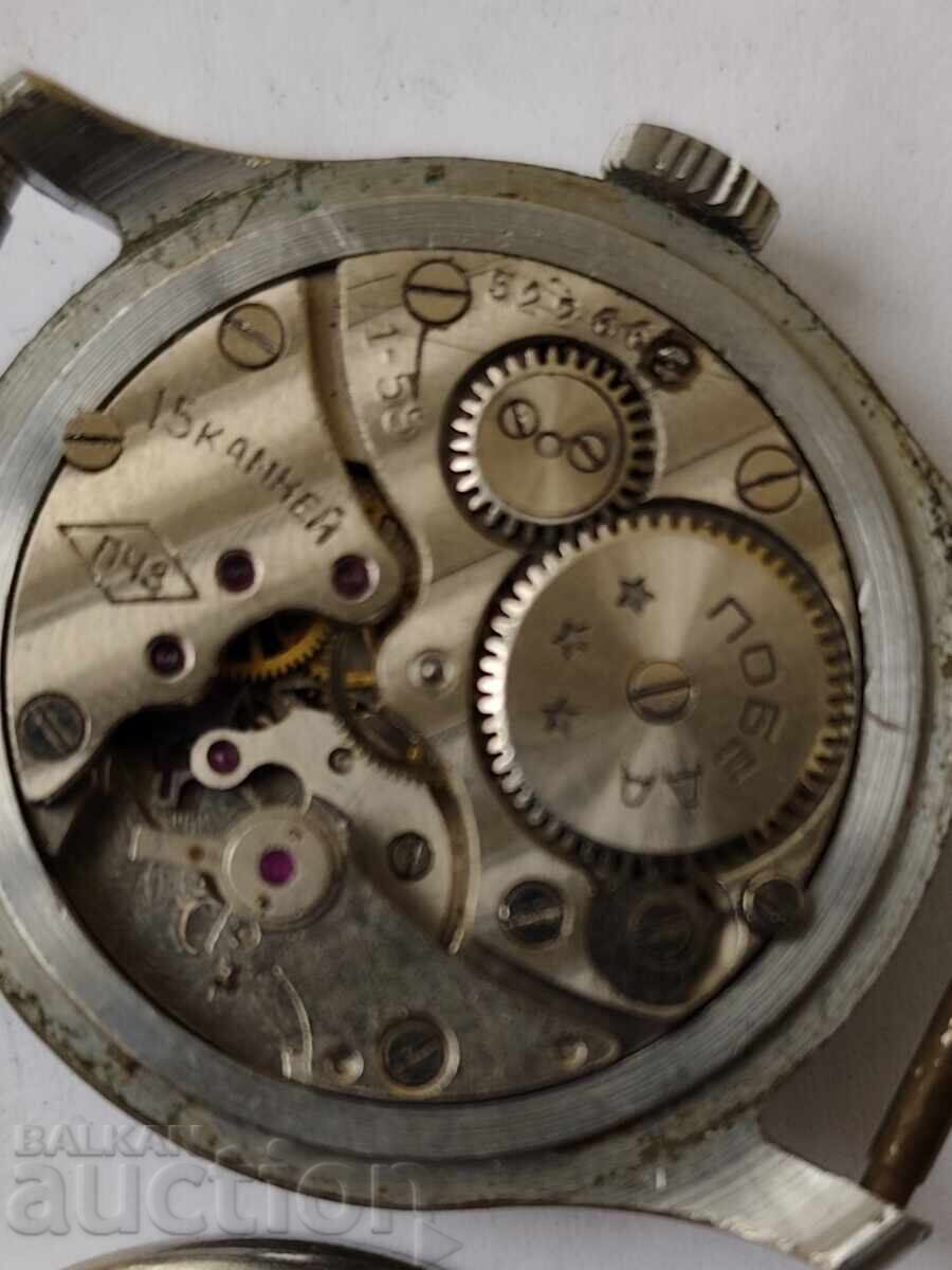 Παράδοση 0.01st. Παλαιό Ρωσικό ρολόι Pobeda 38-δεν λειτουργεί-Β.Ζ.TS Παράδοση 0.01st. Παλαιό Ρωσικό ρολόι Pobeda 38-δεν λειτουργεί-Β.Ζ.TS