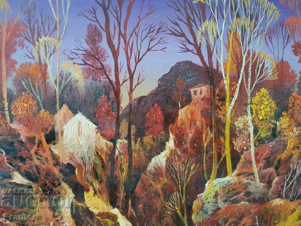 Licitație Mitko Dimitrov 1946-2022 Peisaj 2010g. ulei pe pânză Licitație Mitko Dimitrov 1946-2022 Peisaj 2010g. ulei pe pânză