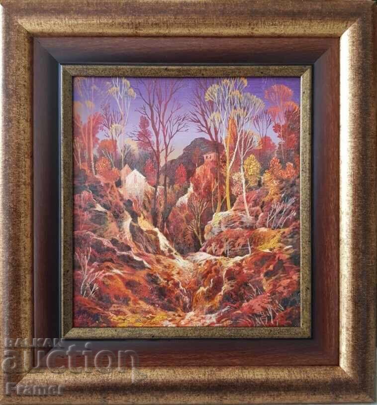 Mitko Dimitrov 1946-2022 Peisaj 2010g. ulei pe pânză Mitko Dimitrov 1946-2022 Peisaj 2010g. ulei pe pânză