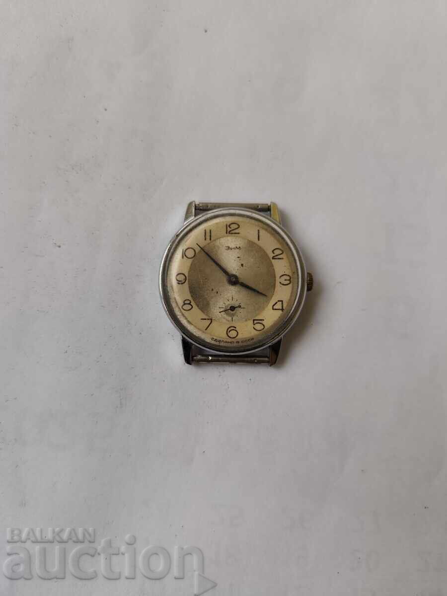 0.01st. Παλιό Ρωσικό ρολόι ZIM 39 - δεν λειτουργεί - Β.Ζ.Τ 0.01st. Παλιό Ρωσικό ρολόι ZIM 39 - δεν λειτουργεί - Β.Ζ.Τ