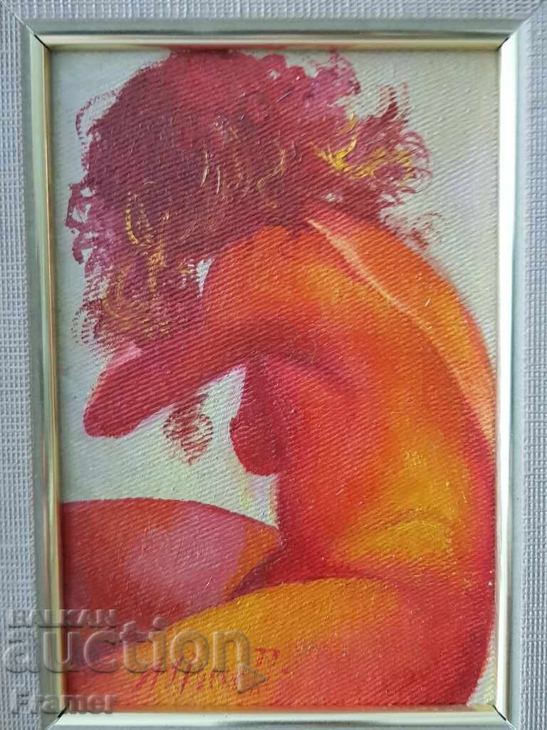 Mitko Dimitrov 1946-2022 Corp gol circa 1995 ulei pe pânză cu preț € 240.00 | 469.40 BGN Mitko Dimitrov 1946-2022 Corp gol circa 1995 ulei pe pânză cu preț € 240.00 | 469.40 BGN