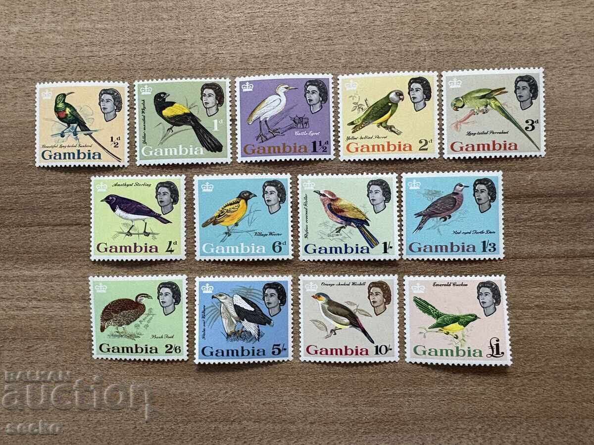 Gambia - Păsări (1963) MNH Gambia - Păsări (1963) MNH