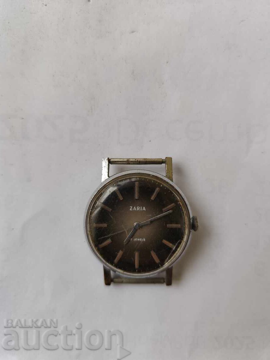 0.01st. Παλιό Ρωσικό ρολόι Zarya 43 - δεν λειτουργεί - Β.Ζ.Χ με τιμή € 0.01 | 0.02 BGN 0.01st. Παλιό Ρωσικό ρολόι Zarya 43 - δεν λειτουργεί - Β.Ζ.Χ με τιμή € 0.01 | 0.02 BGN