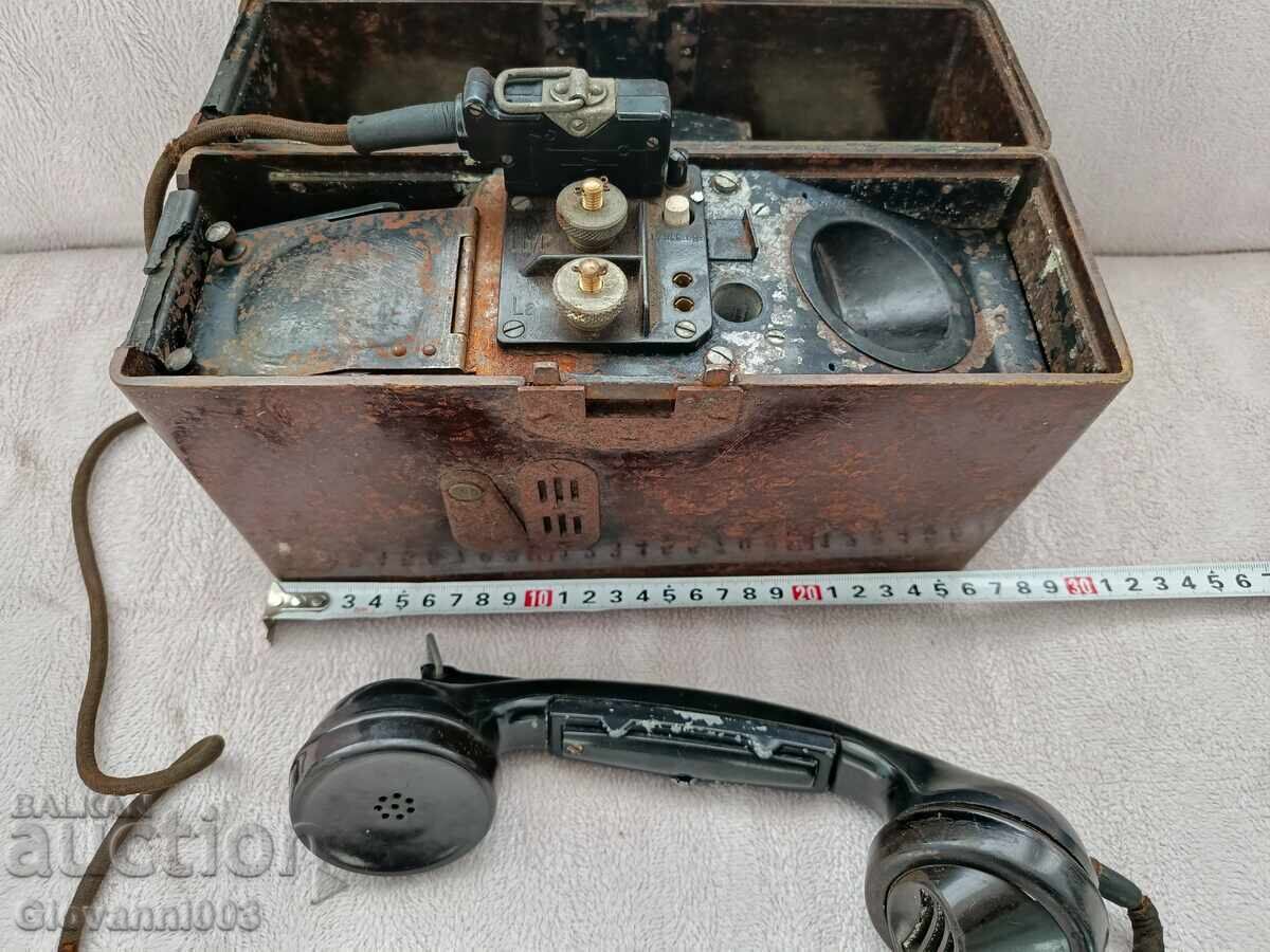 Licitație Telefon militar german vechi