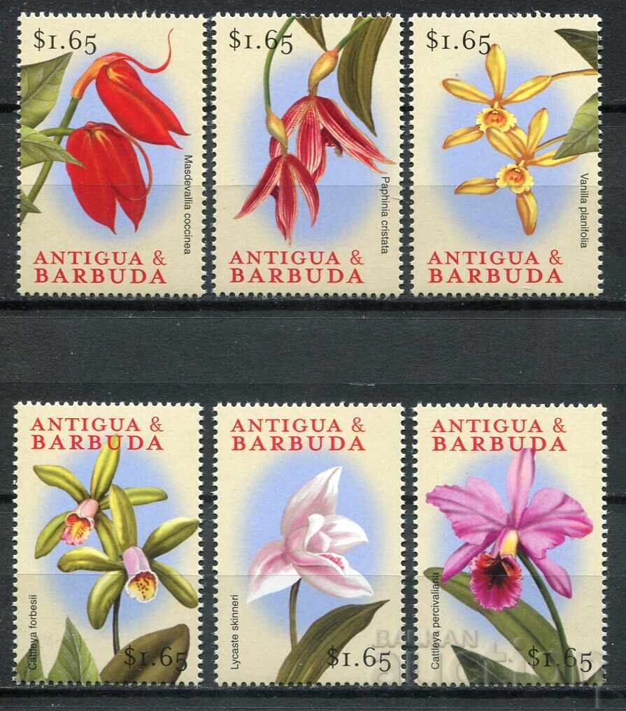 Antigua și Barbuda 2000, MnH - Floră, flori, orhidee Antigua și Barbuda 2000, MnH - Floră, flori, orhidee