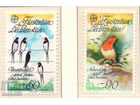 1986. Λιχτενστάιν. Ευρώπη - Διατήρηση της φύσης