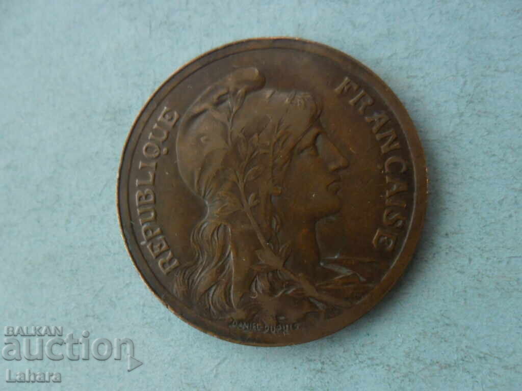 Доставка на 10 сантима 1916 г. Франция