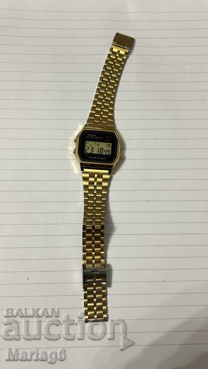 Δημοπρασία Ανδρικό ρολόι Casio A159WGE, λειτουργεί! Διατηρημένο Δημοπρασία Ανδρικό ρολόι Casio A159WGE, λειτουργεί! Διατηρημένο