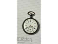 Ανδρικό σιδερένιο ρολόι παλιό, Λειτουργεί άψογα 50mm