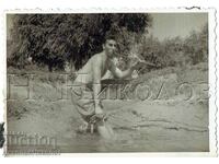 MICĂ POZĂ VECHE VIAȚA MILITARĂ DE SOLDAT E801